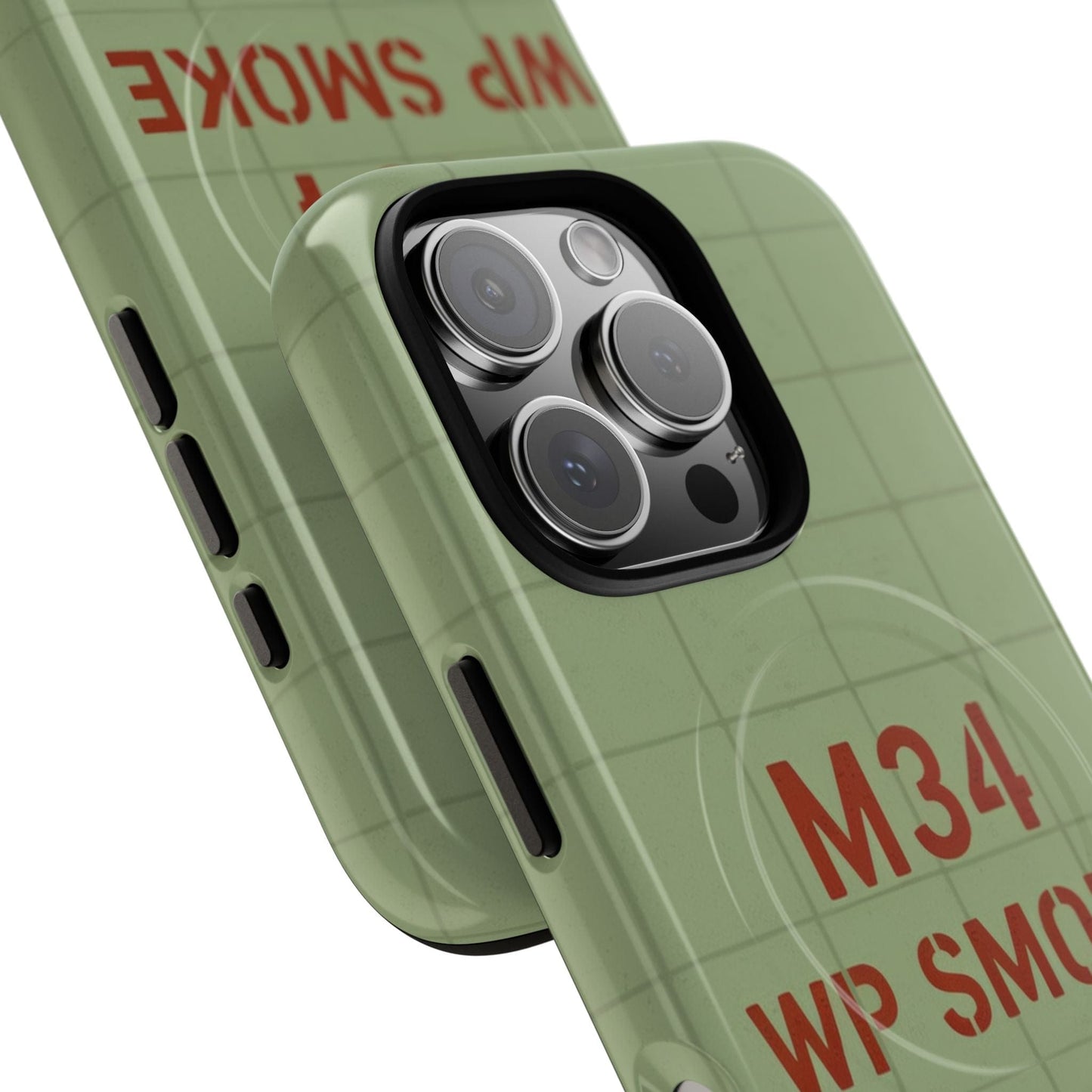 K-Factor Supply Co M34 WP Grenade Tough Magnetic iPhone Case