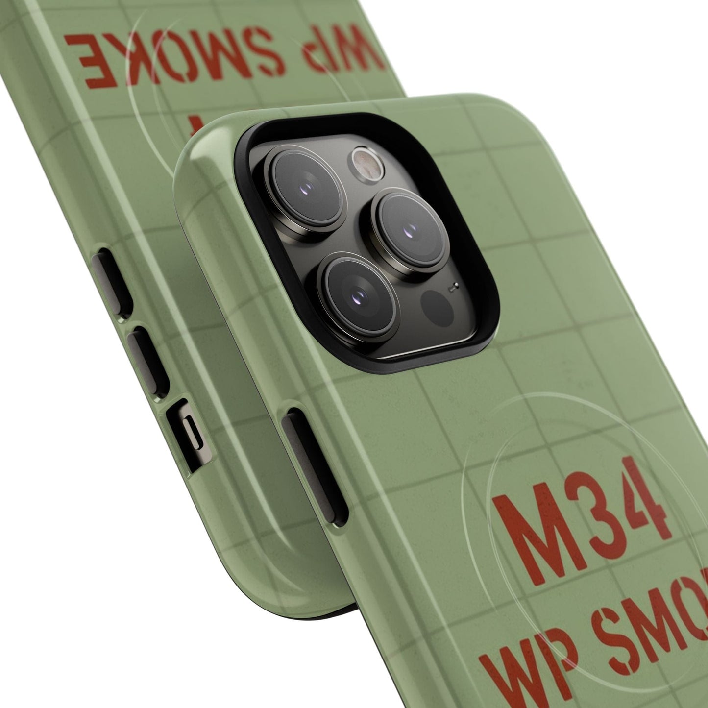 K-Factor Supply Co M34 WP Grenade Tough Magnetic iPhone Case
