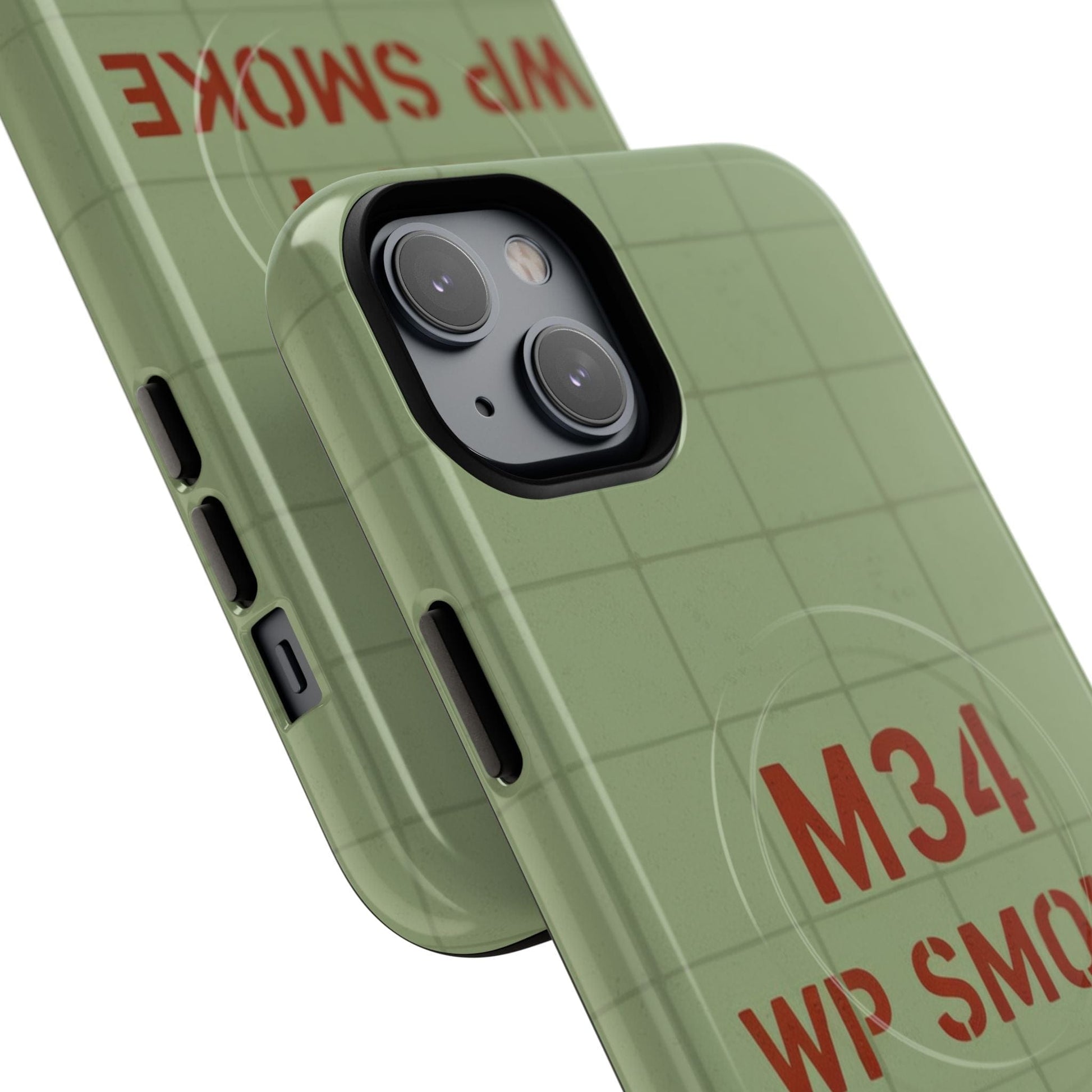 K-Factor Supply Co M34 WP Grenade Tough Magnetic iPhone Case