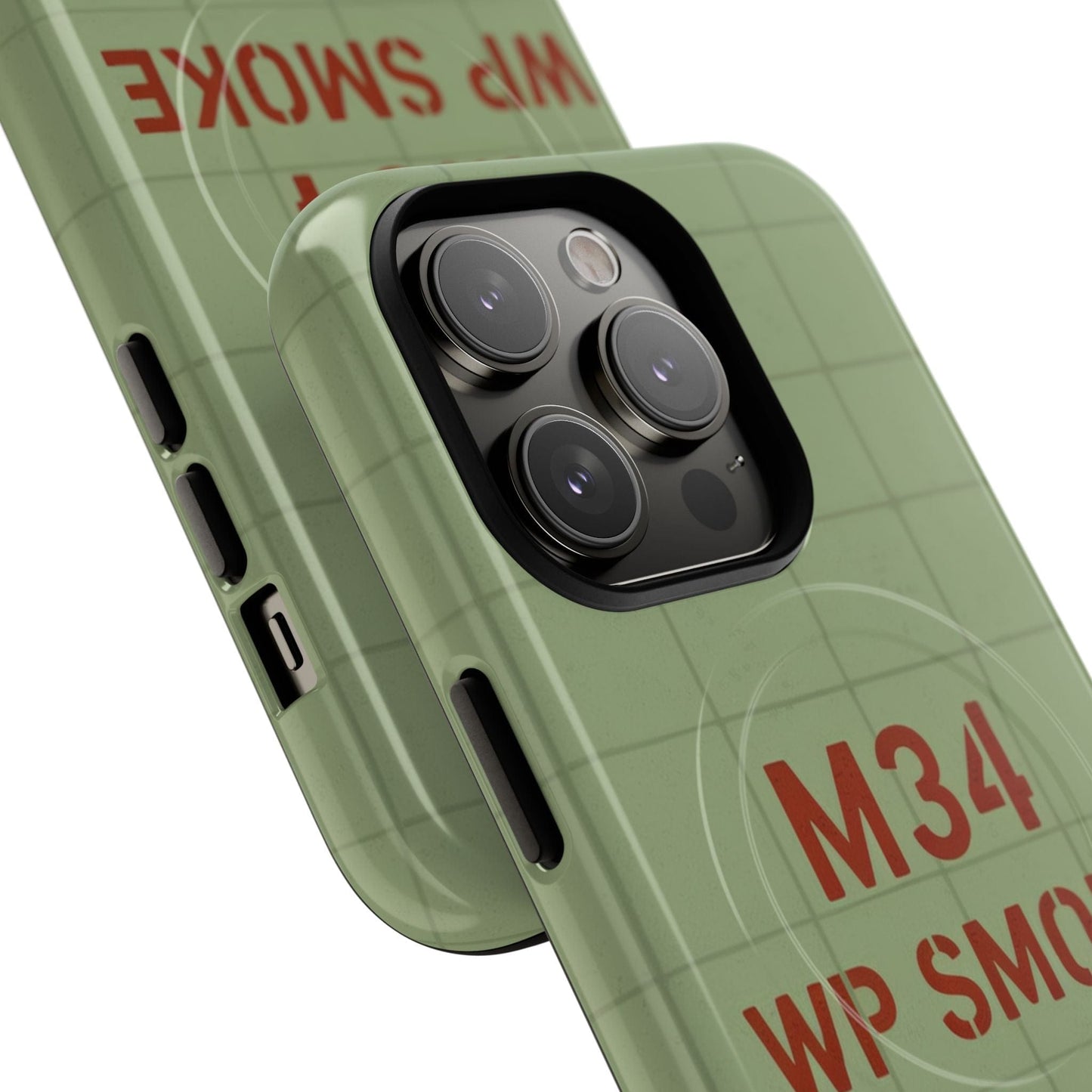 K-Factor Supply Co M34 WP Grenade Tough Magnetic iPhone Case