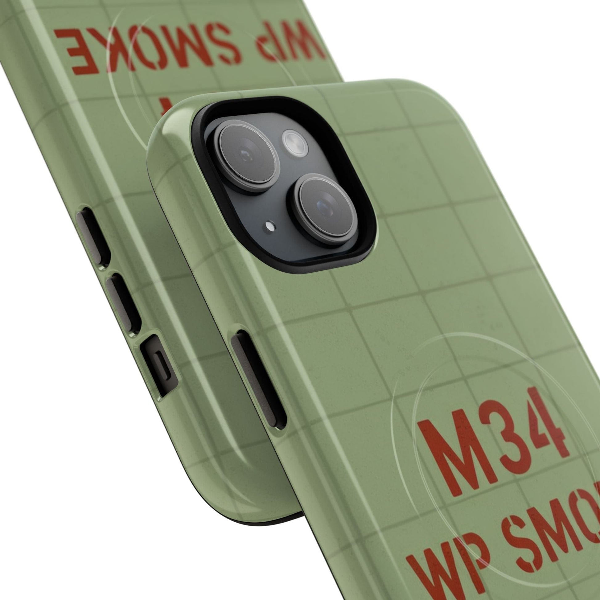 K-Factor Supply Co M34 WP Grenade Tough Magnetic iPhone Case