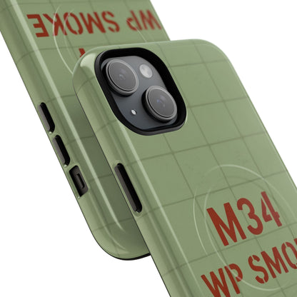 K-Factor Supply Co M34 WP Grenade Tough Magnetic iPhone Case
