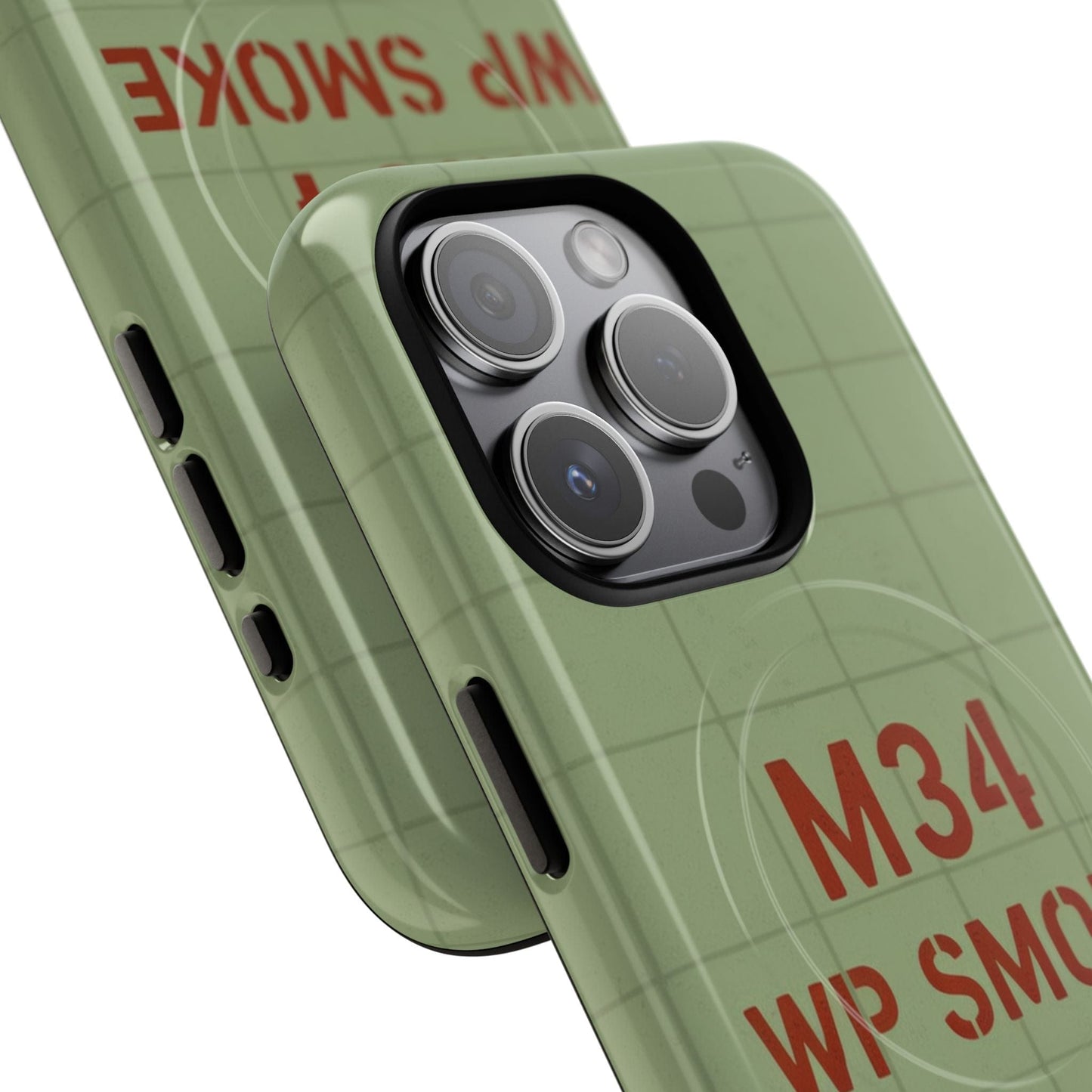 K-Factor Supply Co M34 WP Grenade Tough Magnetic iPhone Case
