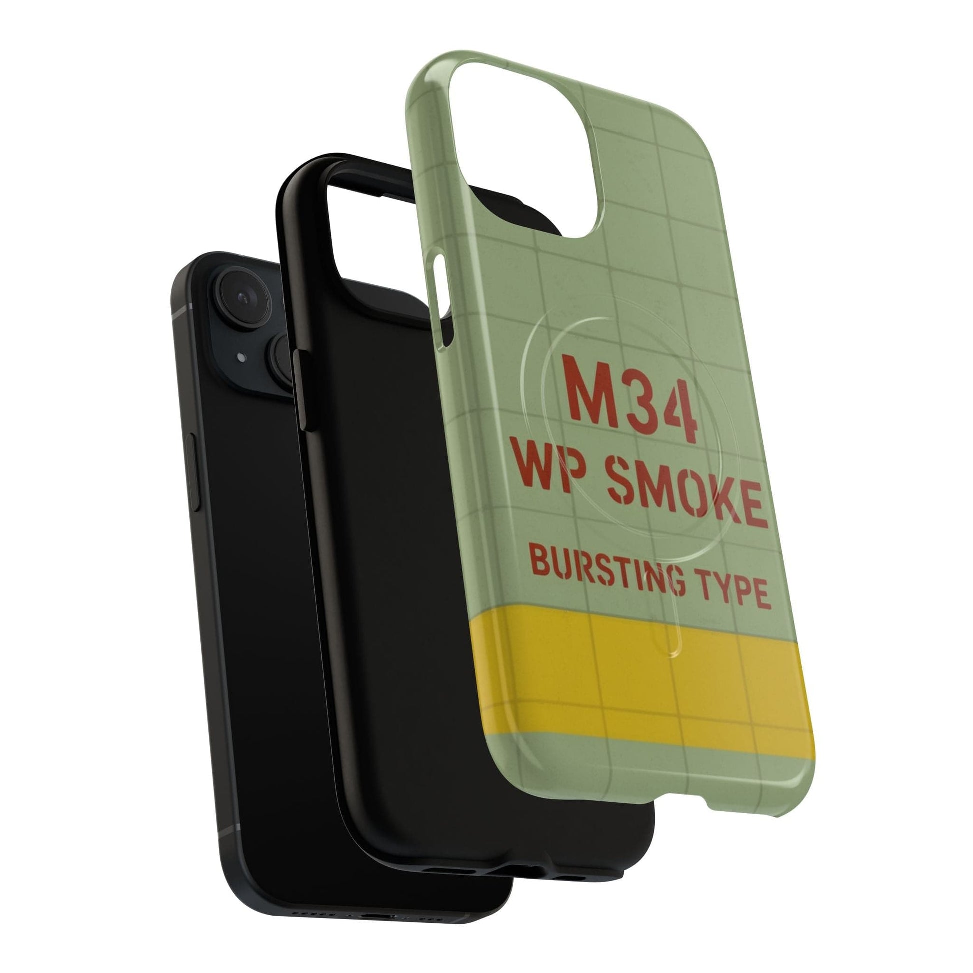K-Factor Supply Co M34 WP Grenade Tough Magnetic iPhone Case