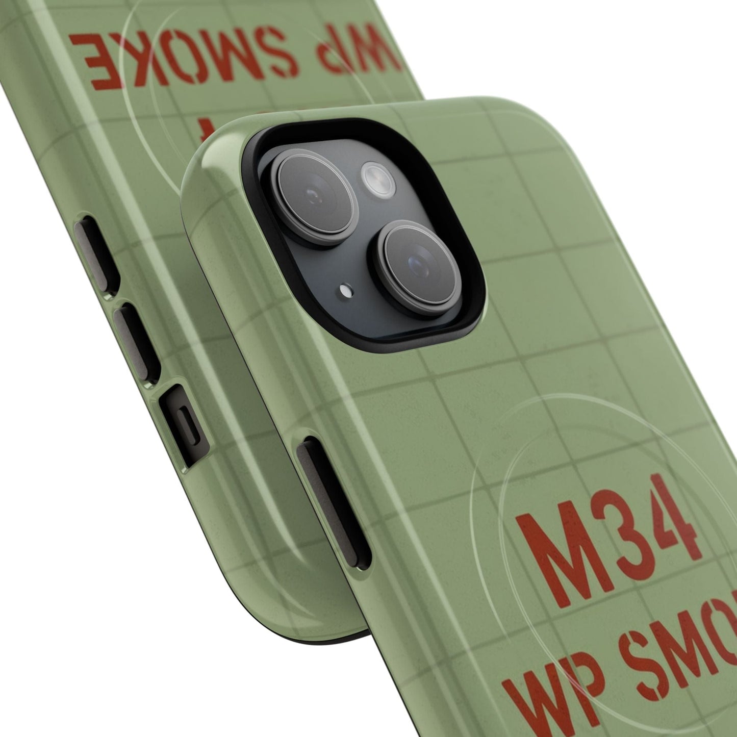 K-Factor Supply Co M34 WP Grenade Tough Magnetic iPhone Case