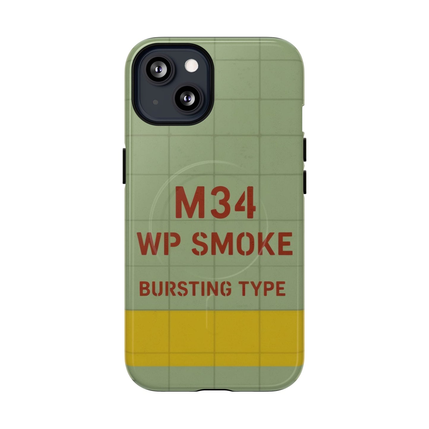K-Factor Supply Co M34 WP Grenade Tough Magnetic iPhone Case iPhone 13