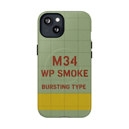 K-Factor Supply Co M34 WP Grenade Tough Magnetic iPhone Case iPhone 13