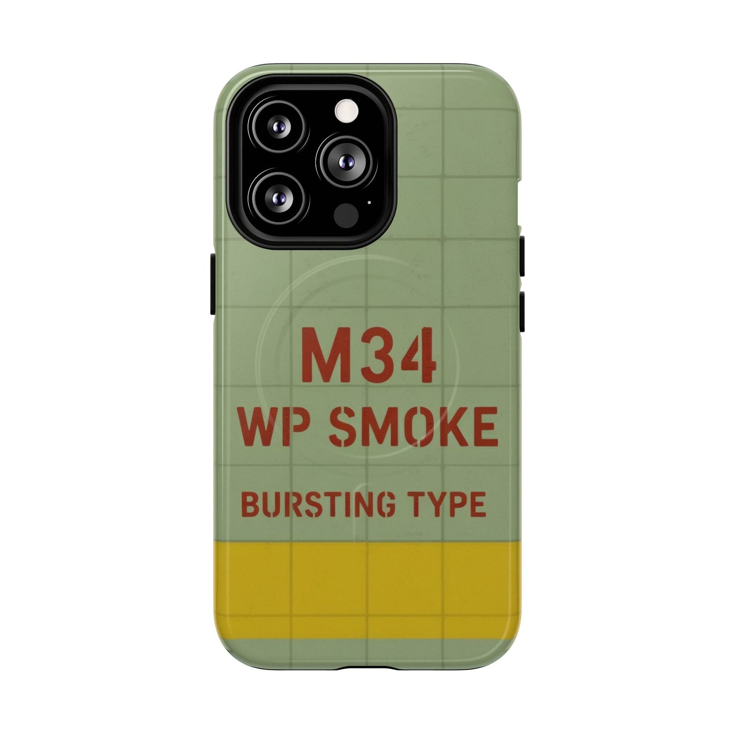 K-Factor Supply Co M34 WP Grenade Tough Magnetic iPhone Case iPhone 13 Pro