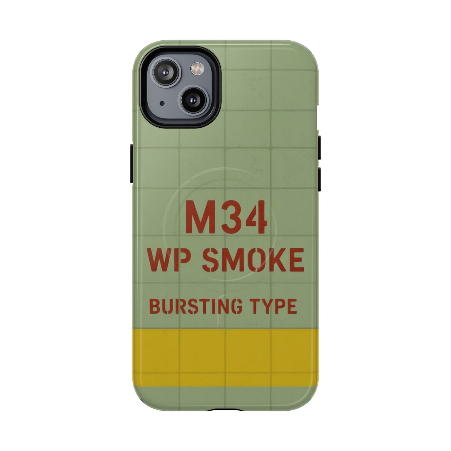K-Factor Supply Co M34 WP Grenade Tough Magnetic iPhone Case iPhone 14 Plus