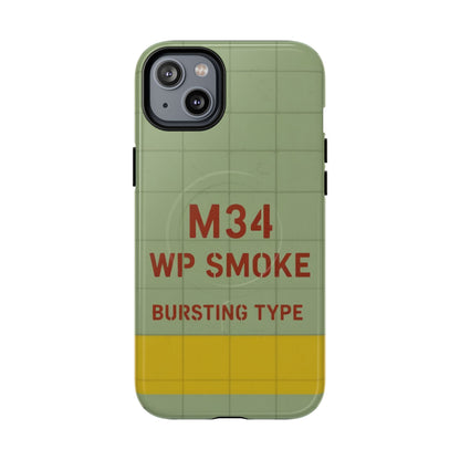 K-Factor Supply Co M34 WP Grenade Tough Magnetic iPhone Case iPhone 14 Plus