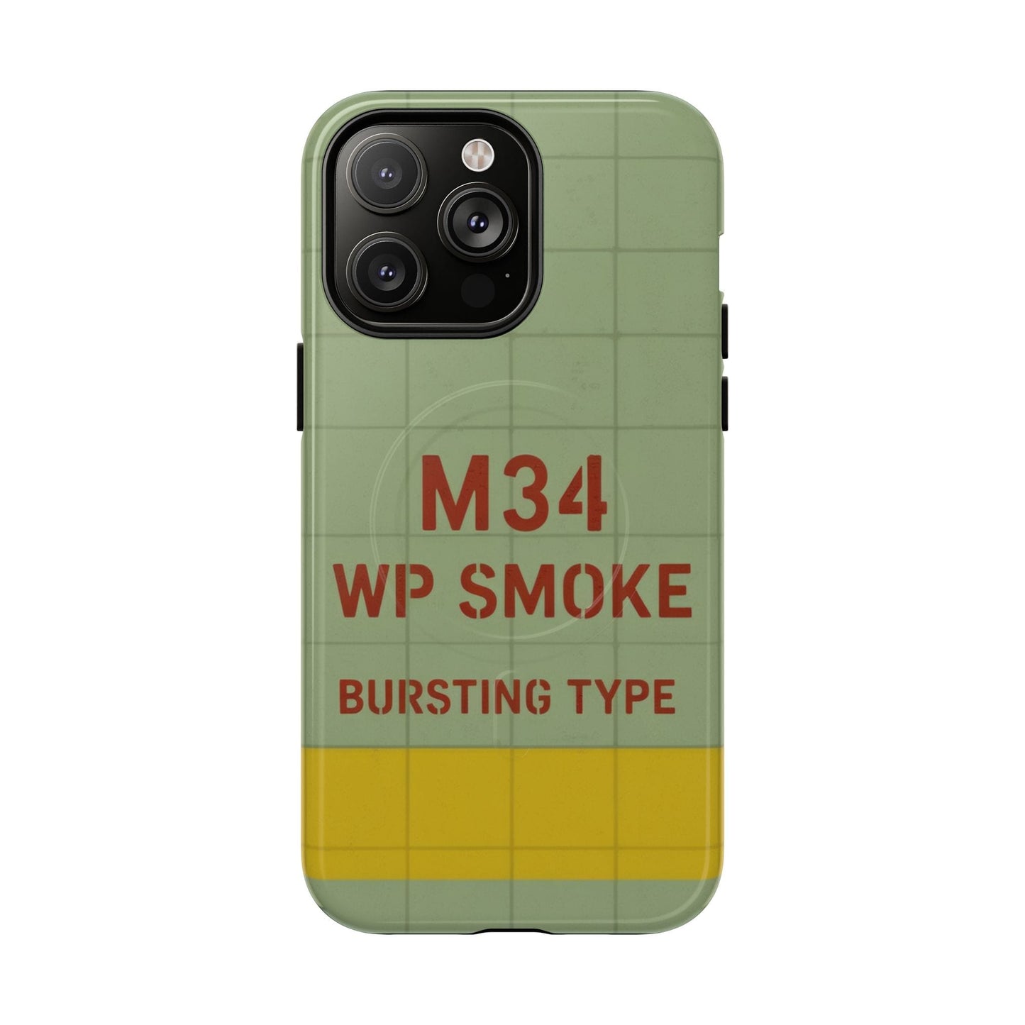 K-Factor Supply Co M34 WP Grenade Tough Magnetic iPhone Case iPhone 14 Pro Max