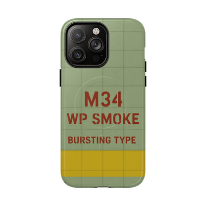 K-Factor Supply Co M34 WP Grenade Tough Magnetic iPhone Case iPhone 14 Pro Max