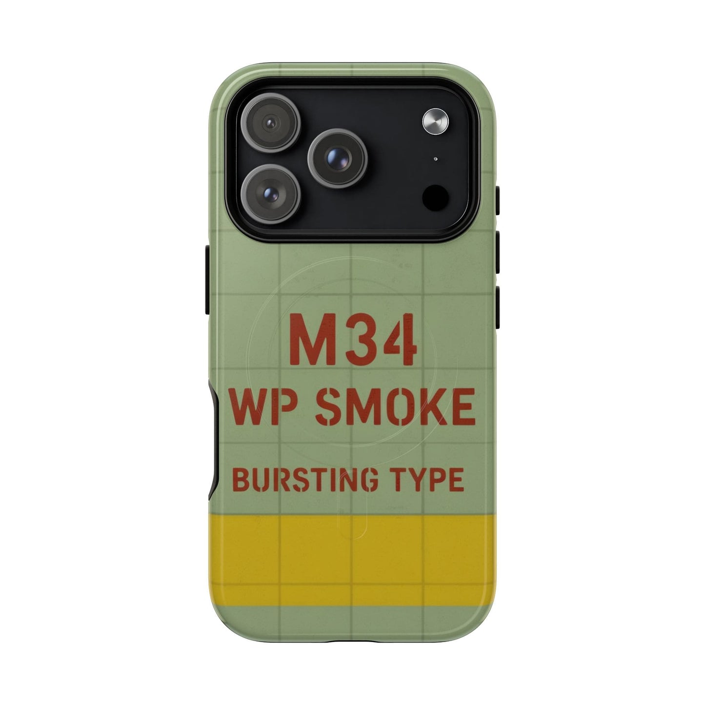 K-Factor Supply Co M34 WP Grenade Tough Magnetic iPhone Case iPhone 17 Pro