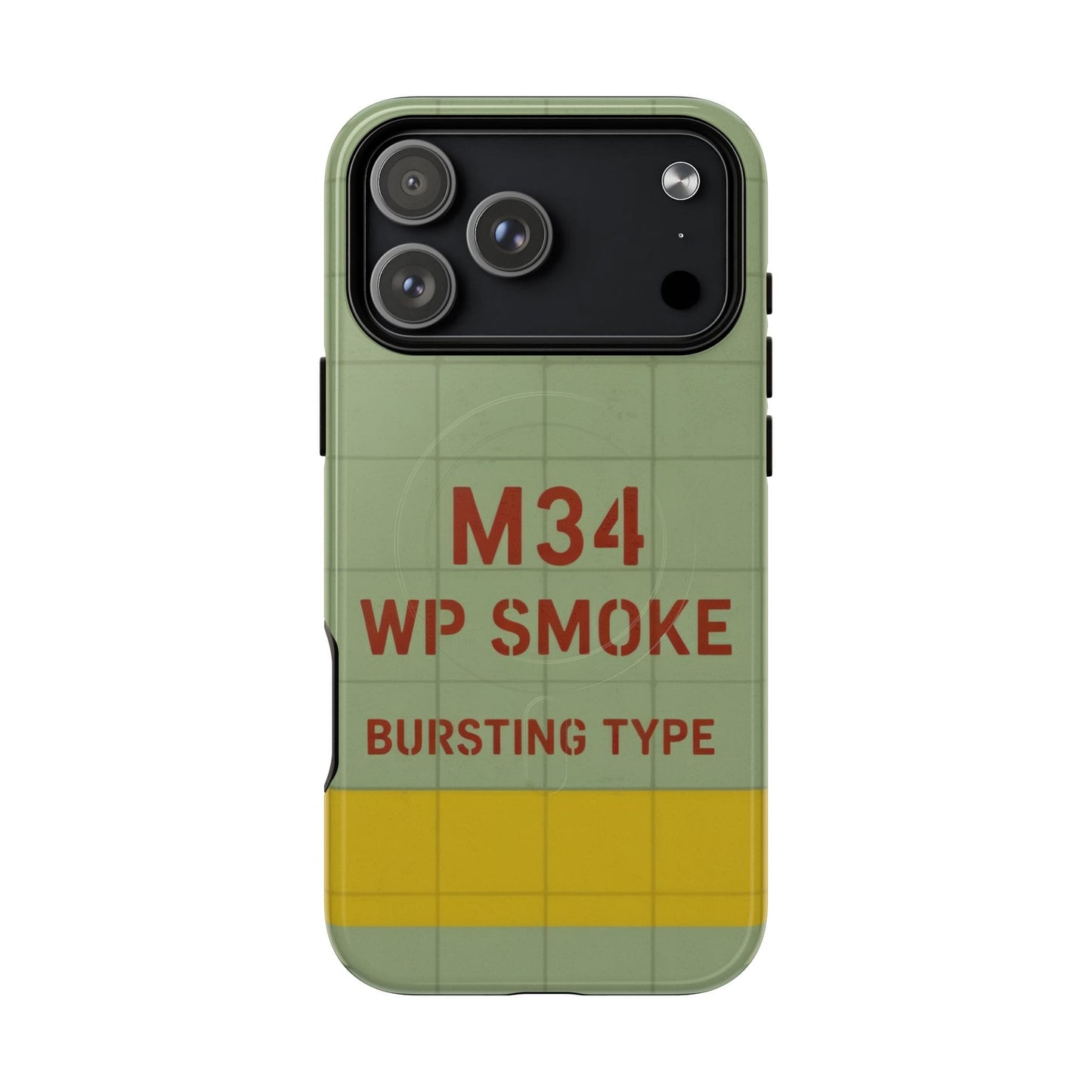 K-Factor Supply Co M34 WP Grenade Tough Magnetic iPhone Case iPhone 17 Pro Max