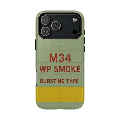 K-Factor Supply Co M34 WP Grenade Tough Magnetic iPhone Case iPhone 17 Pro Max