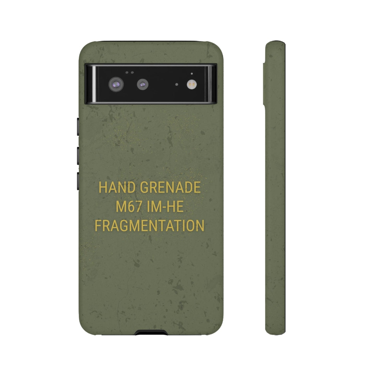 K-Factor Supply Co M67 IM-HE Frag Android Case Google Pixel 6 / Matte