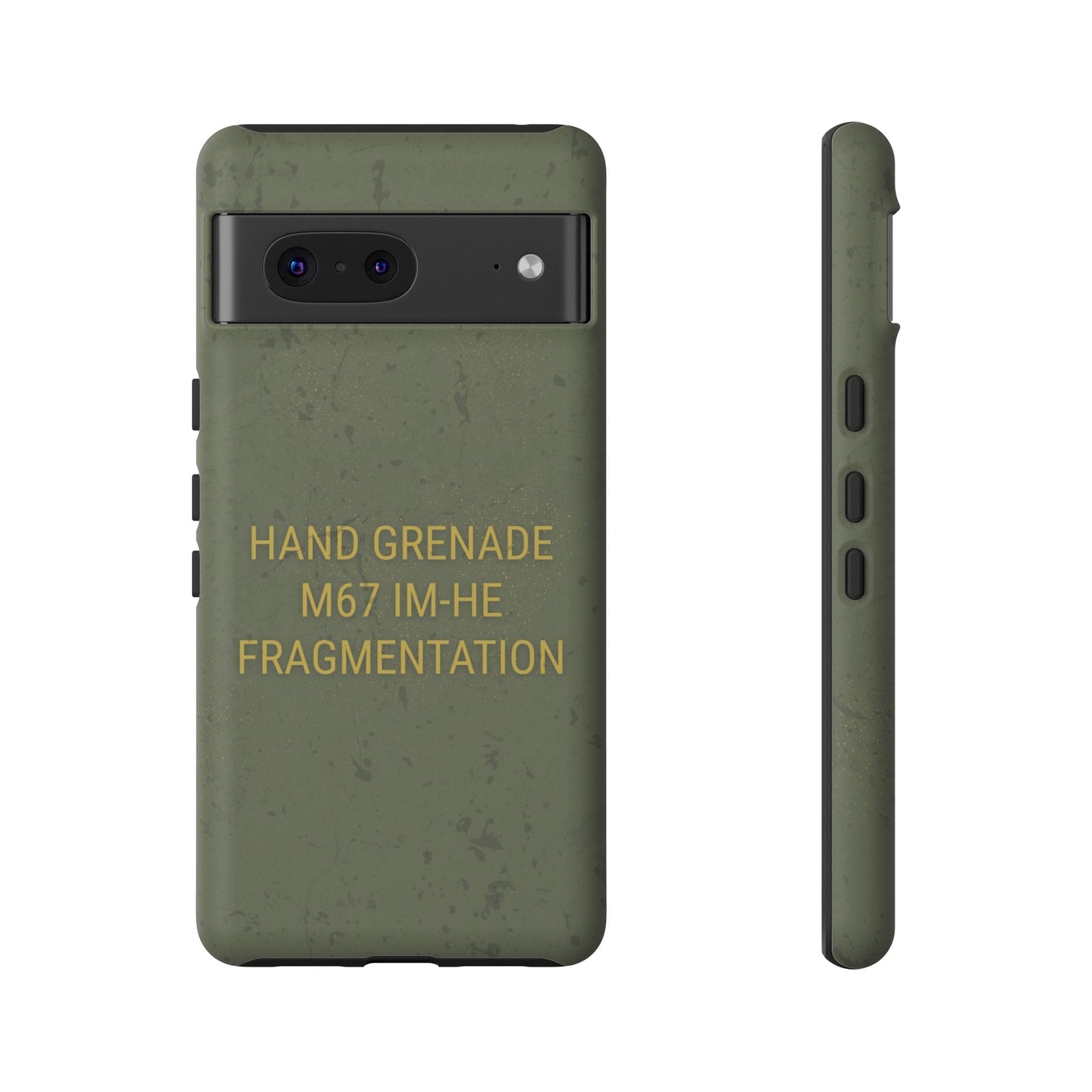 K-Factor Supply Co M67 IM-HE Frag Android Case Google Pixel 7 / Matte