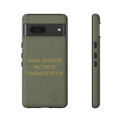 K-Factor Supply Co M67 IM-HE Frag Android Case Google Pixel 7 / Matte