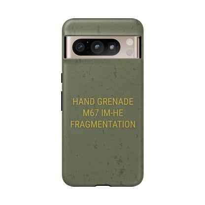 K-Factor Supply Co M67 IM-HE Frag Android Case Google Pixel 8 Pro / Matte