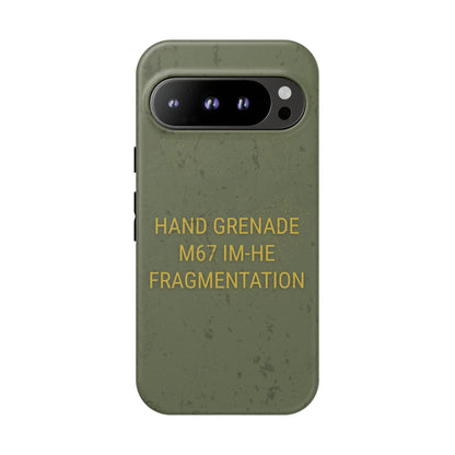 K-Factor Supply Co M67 IM-HE Frag Android Case Google Pixel 9 Pro / Matte