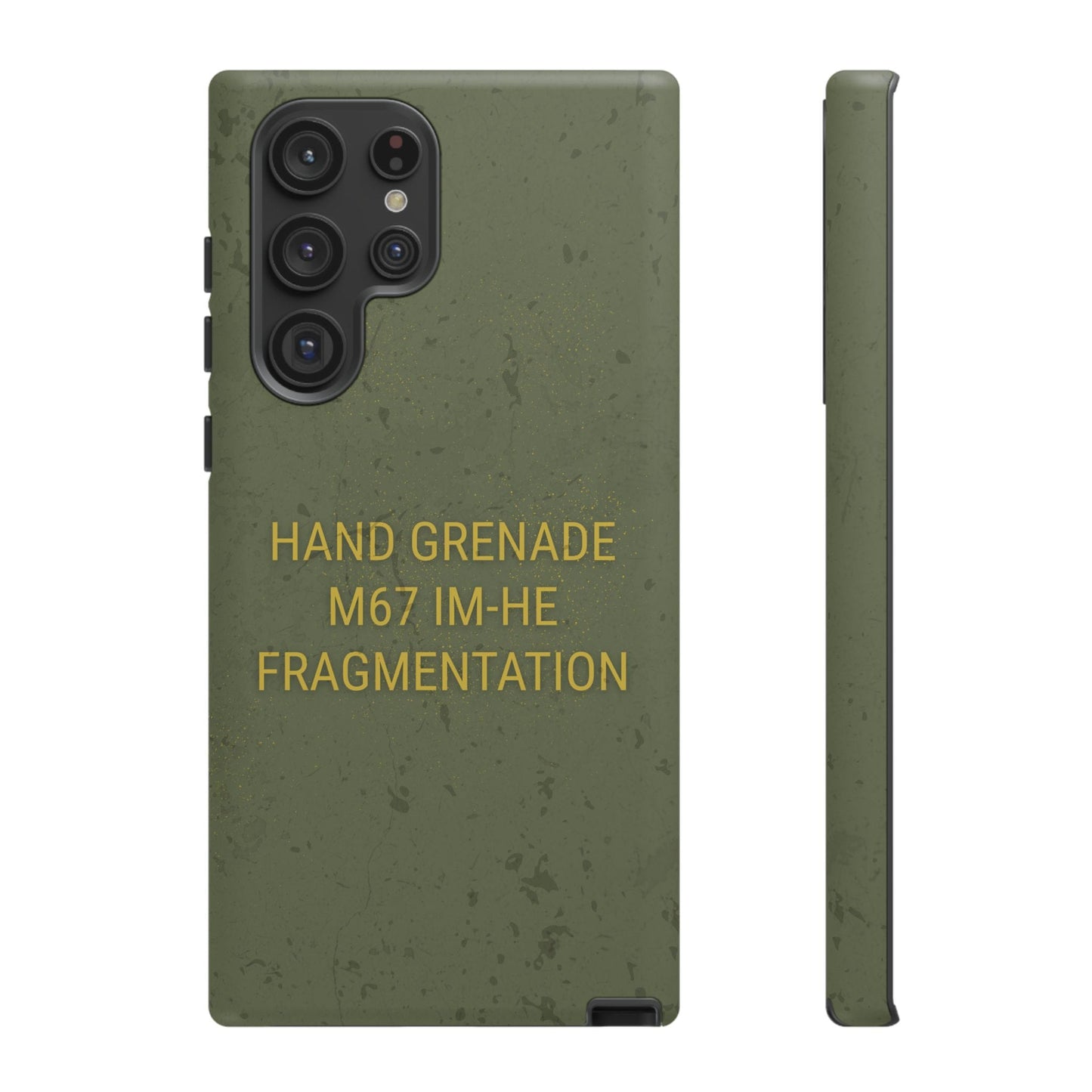 K-Factor Supply Co M67 IM-HE Frag Android Case Samsung Galaxy S22 Ultra / Matte