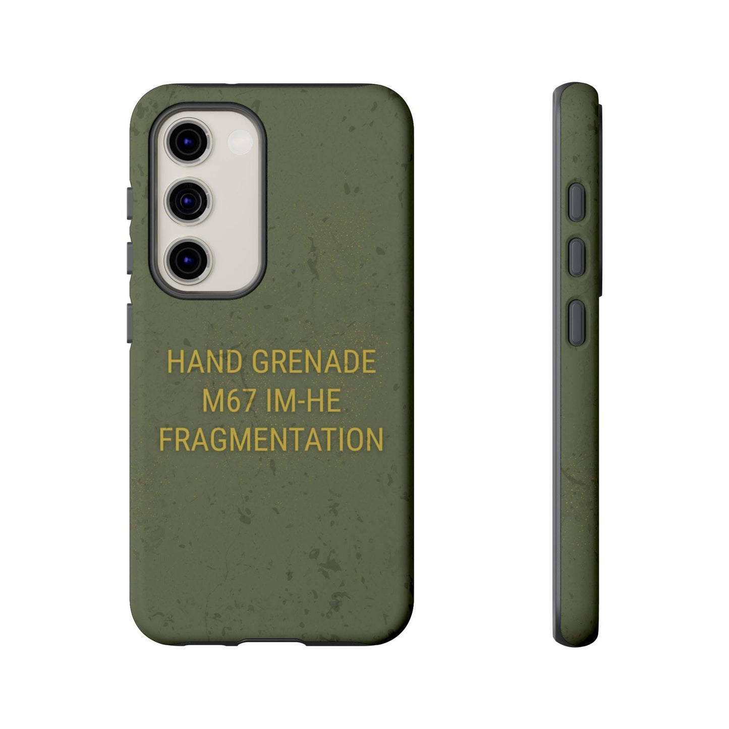 K-Factor Supply Co M67 IM-HE Frag Android Case Samsung Galaxy S23 / Matte