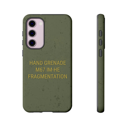K-Factor Supply Co M67 IM-HE Frag Android Case Samsung Galaxy S23 Plus / Matte