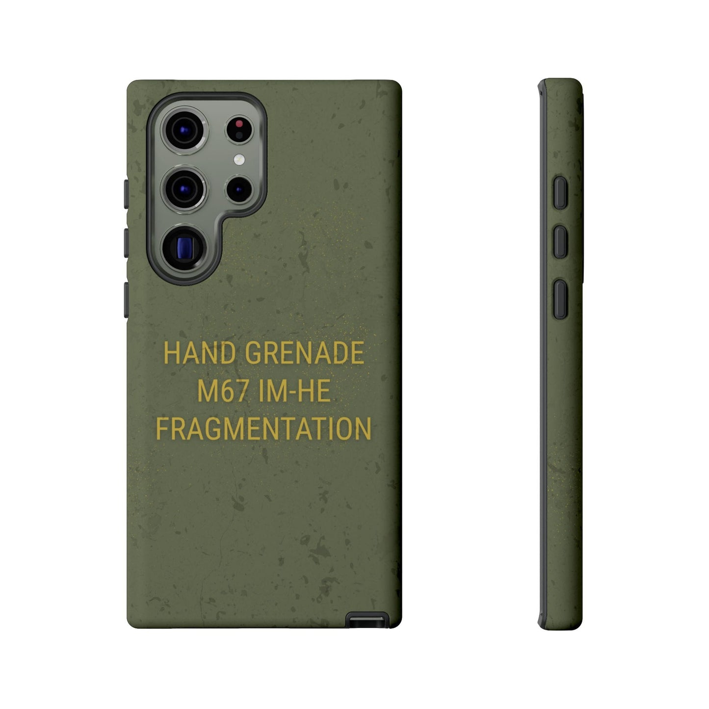 K-Factor Supply Co M67 IM-HE Frag Android Case Samsung Galaxy S23 Ultra / Matte