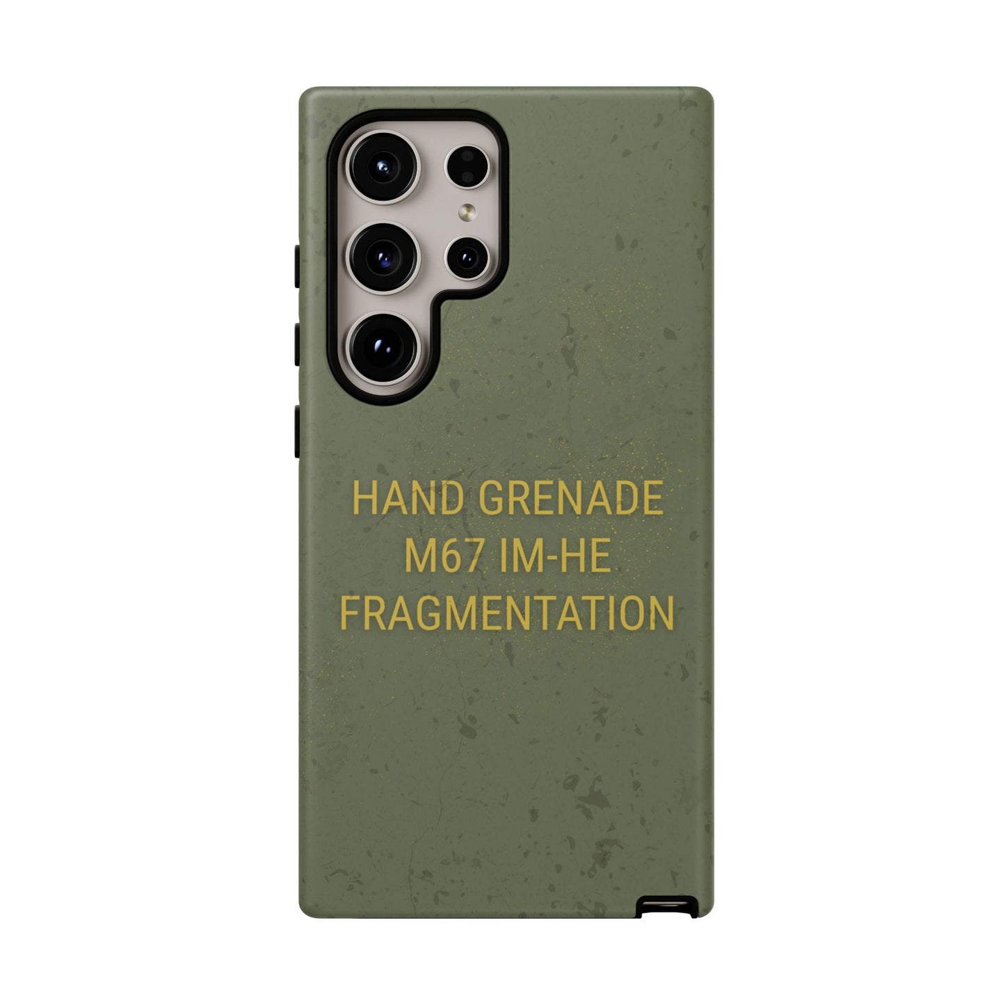 K-Factor Supply Co M67 IM-HE Frag Android Case Samsung Galaxy S24 Ultra / Matte