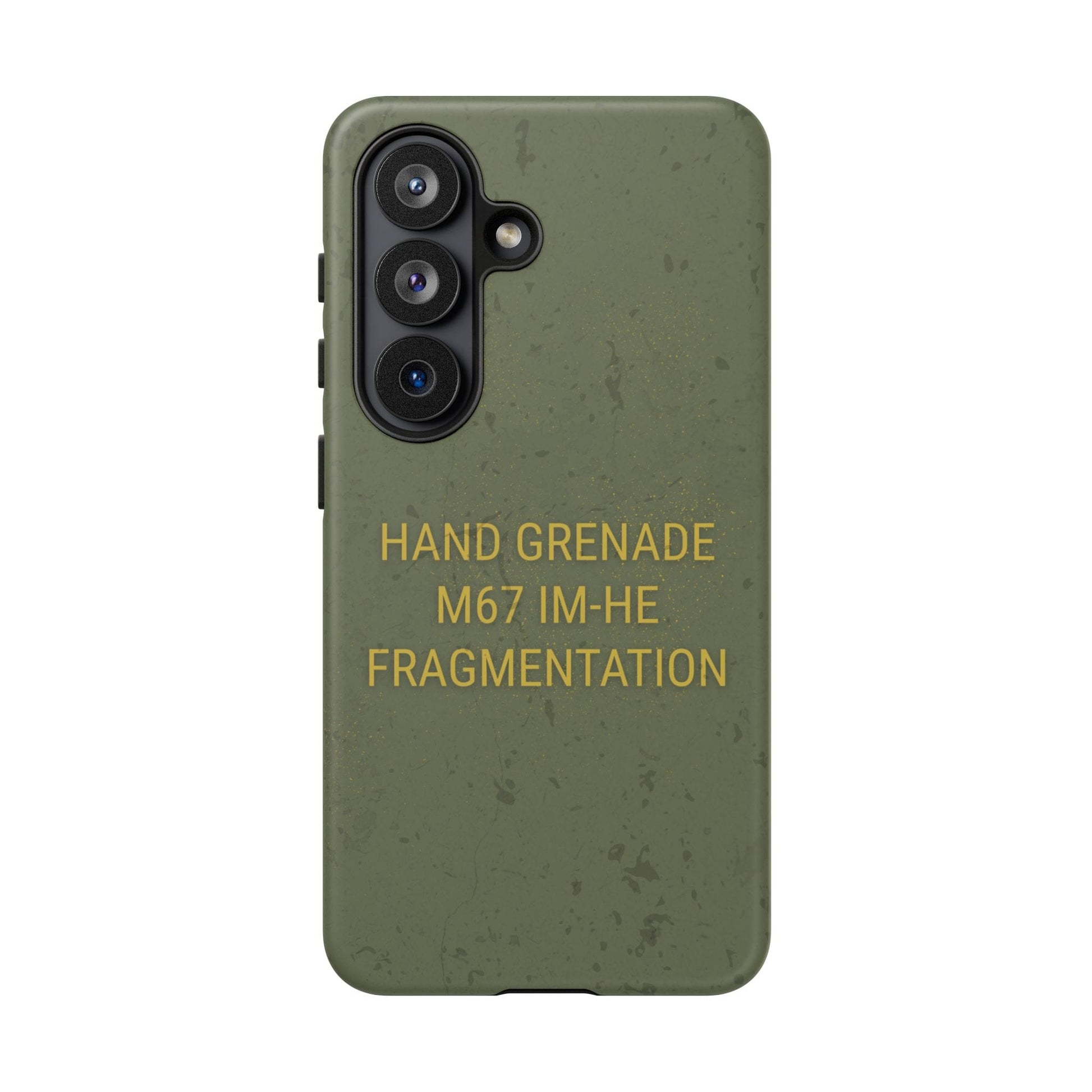 K-Factor Supply Co M67 IM-HE Frag Android Case Samsung Galaxy S26 / Matte