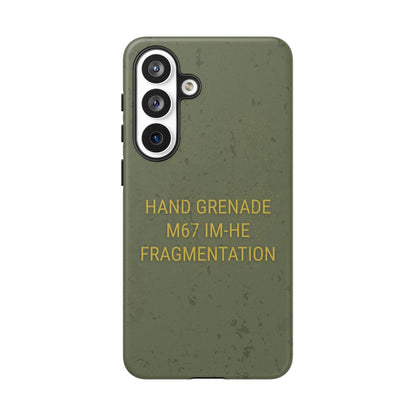 K-Factor Supply Co M67 IM-HE Frag Android Case Samsung Galaxy S26 Plus / Matte