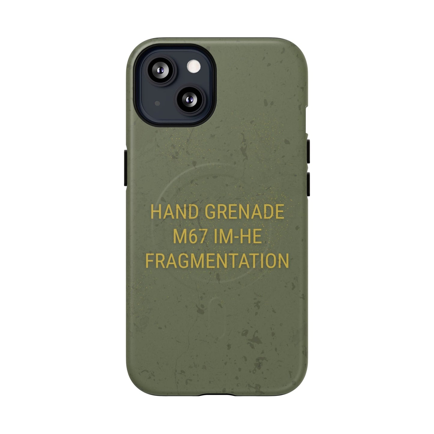 K-Factor Supply Co M67 IM-HE Frag Tough Magnetic iPhone Case iPhone 13