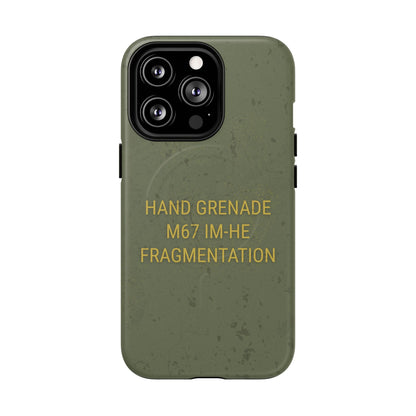 K-Factor Supply Co M67 IM-HE Frag Tough Magnetic iPhone Case iPhone 13 Pro