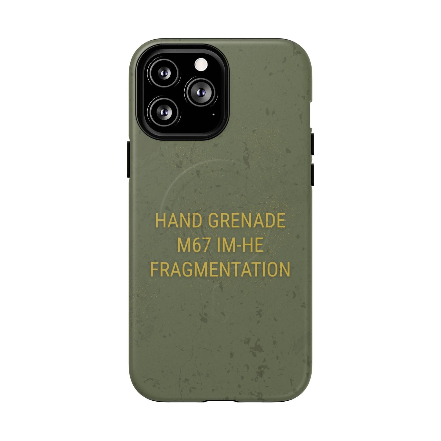 K-Factor Supply Co M67 IM-HE Frag Tough Magnetic iPhone Case iPhone 13 Pro Max