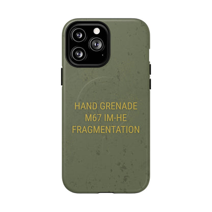 K-Factor Supply Co M67 IM-HE Frag Tough Magnetic iPhone Case iPhone 13 Pro Max
