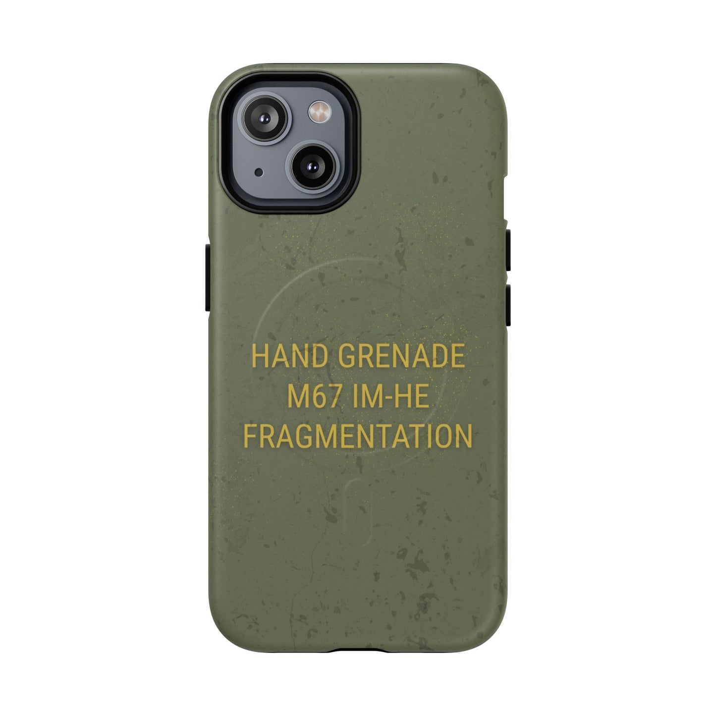 K-Factor Supply Co M67 IM-HE Frag Tough Magnetic iPhone Case iPhone 14