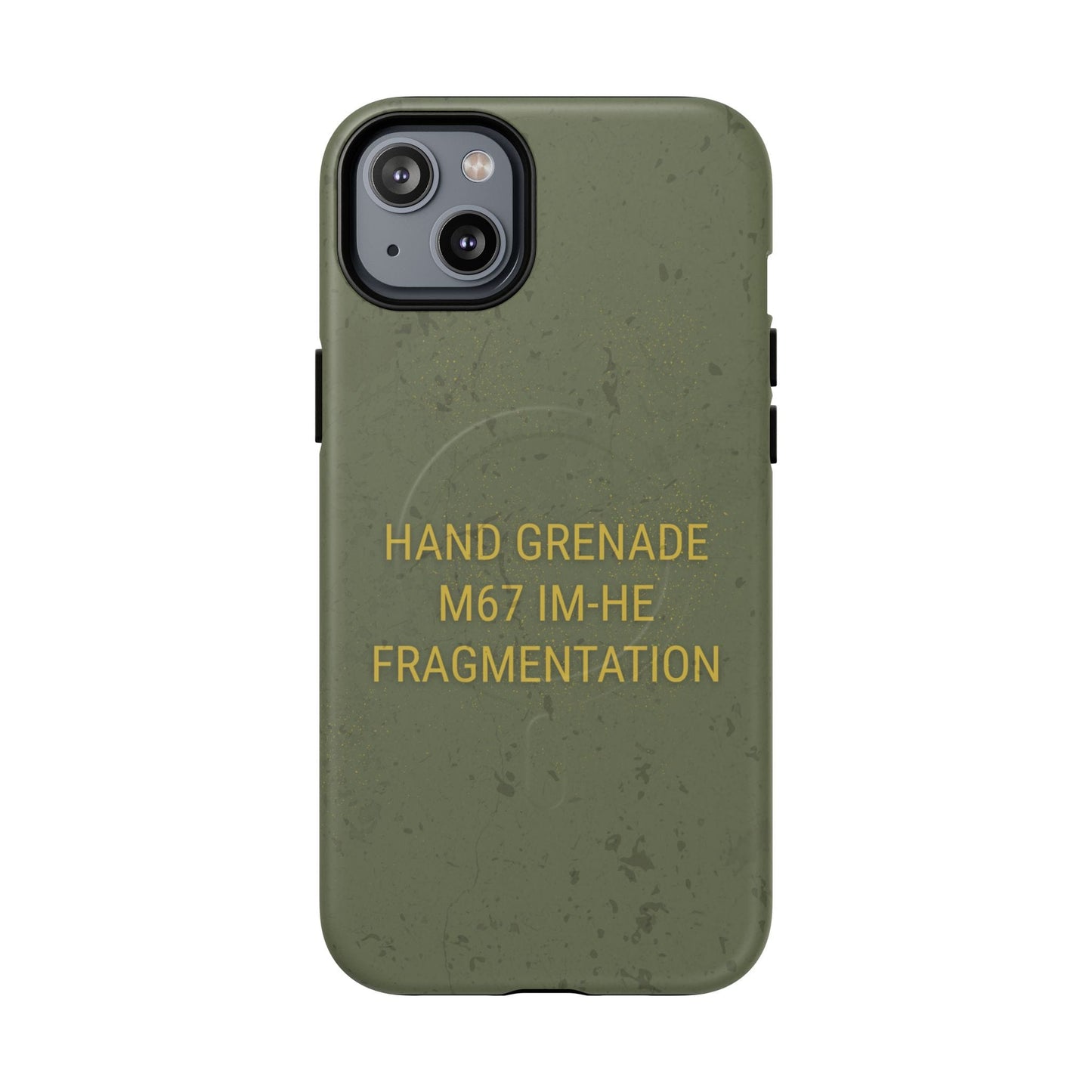 K-Factor Supply Co M67 IM-HE Frag Tough Magnetic iPhone Case iPhone 14 Plus