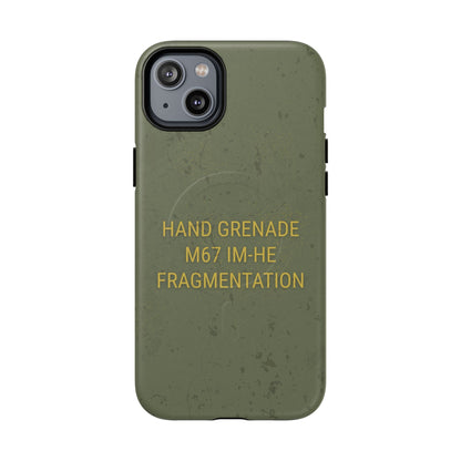 K-Factor Supply Co M67 IM-HE Frag Tough Magnetic iPhone Case iPhone 14 Plus
