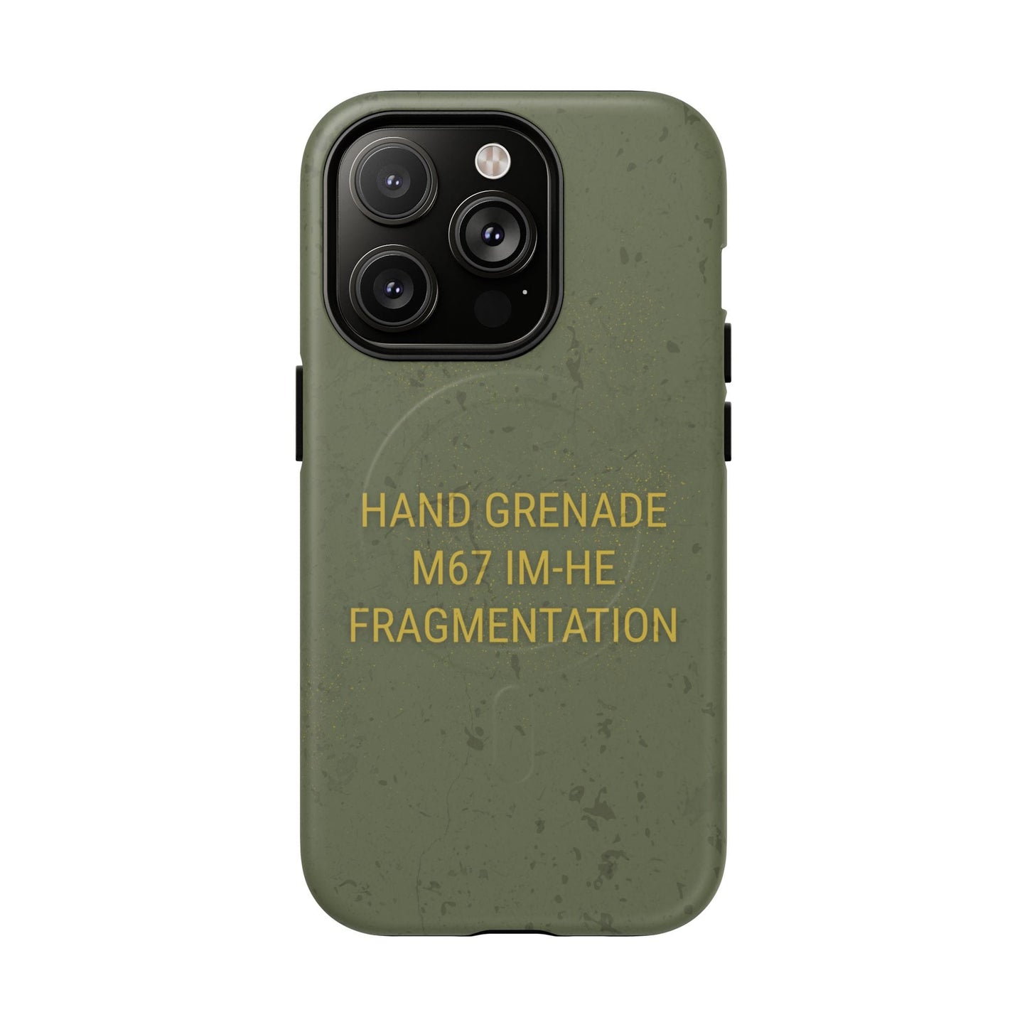 K-Factor Supply Co M67 IM-HE Frag Tough Magnetic iPhone Case iPhone 14 Pro