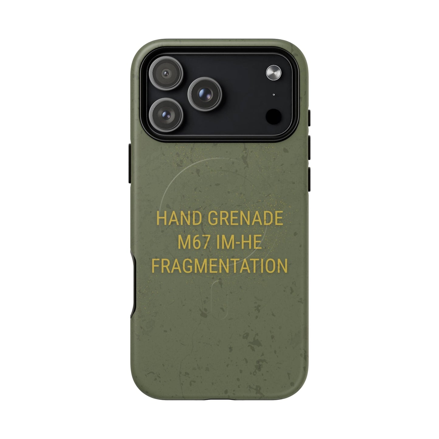 K-Factor Supply Co M67 IM-HE Frag Tough Magnetic iPhone Case iPhone 17 Pro Max