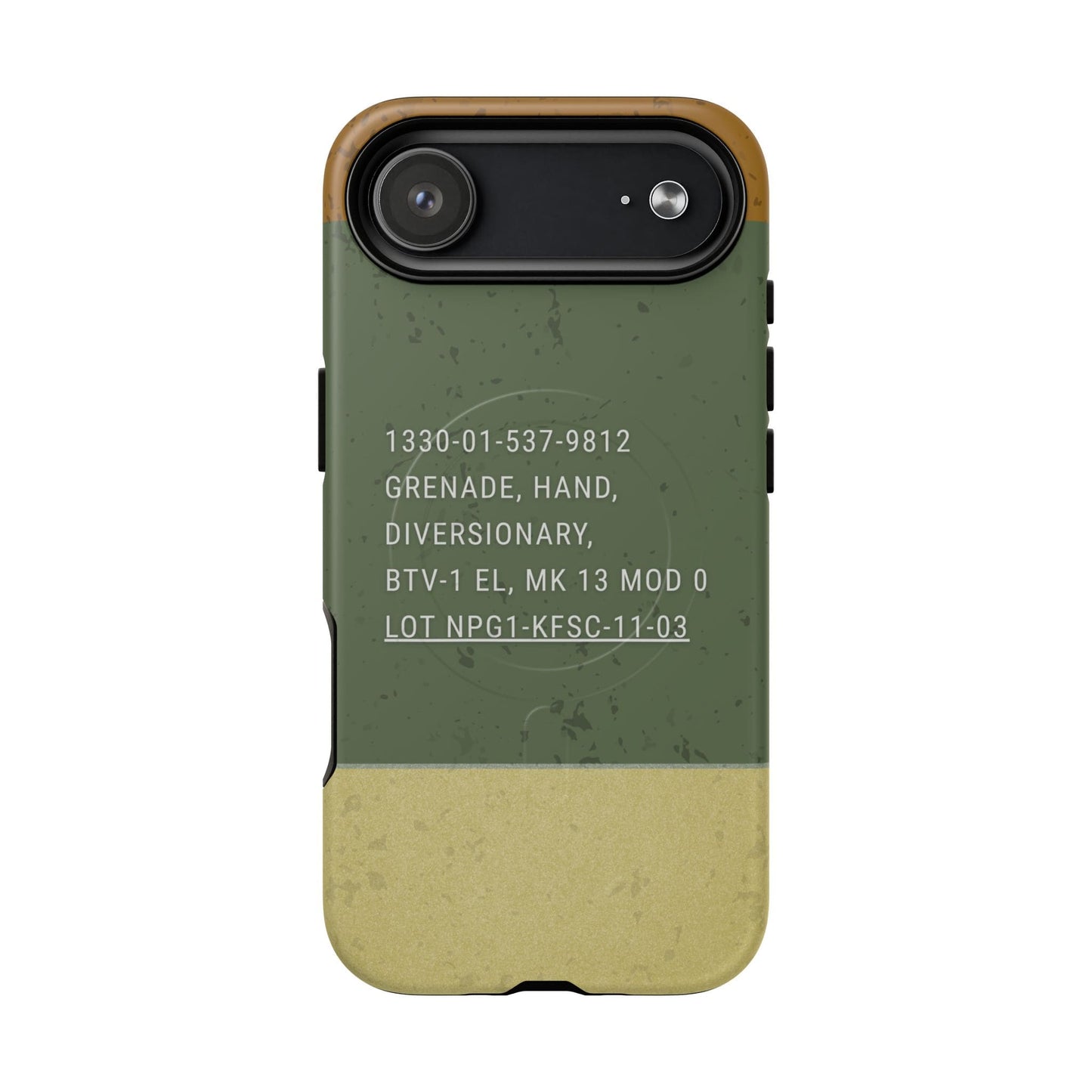 K-Factor Supply Co Mk 13 Mod 0 Flash Bang Tough Magnetic iPhone Case iPhone 17 Air
