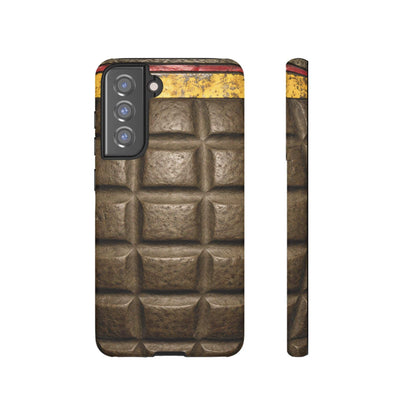 K-Factor Supply Co Mk 2 Pineapple Grenade Tough Android Case Samsung Galaxy S21 FE / Matte