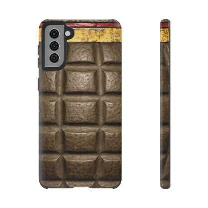 K-Factor Supply Co Mk 2 Pineapple Grenade Tough Android Case Samsung Galaxy S21 Plus / Matte
