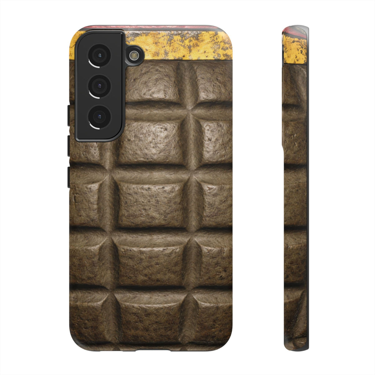 K-Factor Supply Co Mk 2 Pineapple Grenade Tough Android Case Samsung Galaxy S22 / Matte