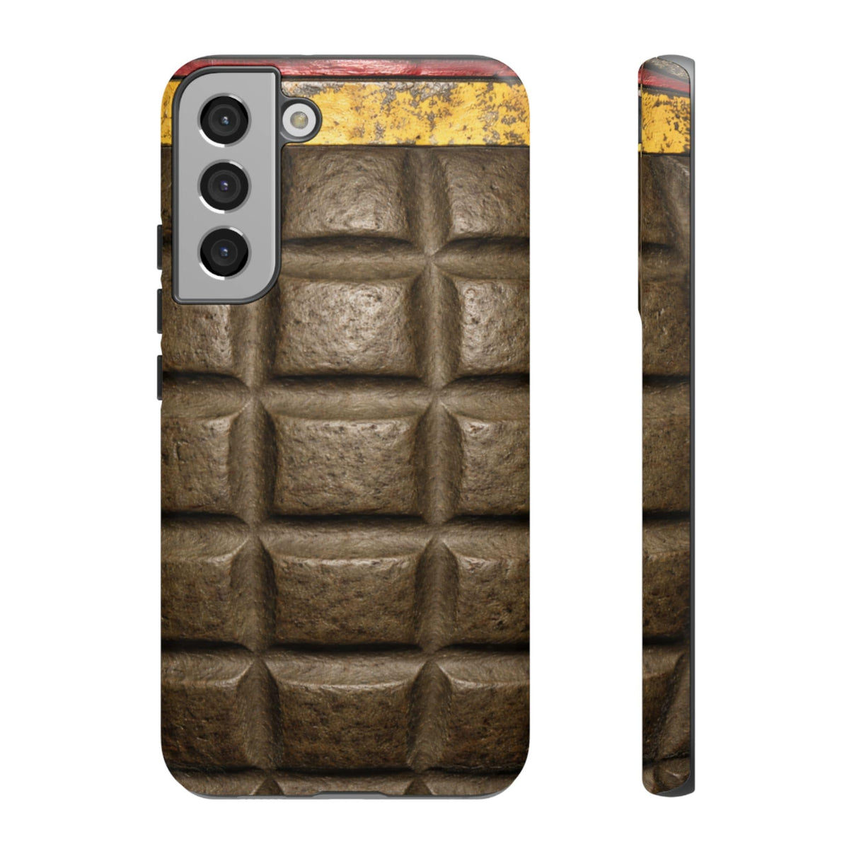K-Factor Supply Co Mk 2 Pineapple Grenade Tough Android Case Samsung Galaxy S22 Plus / Matte