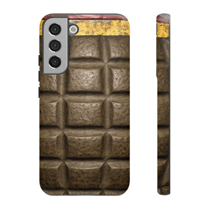 K-Factor Supply Co Mk 2 Pineapple Grenade Tough Android Case Samsung Galaxy S22 Plus / Matte