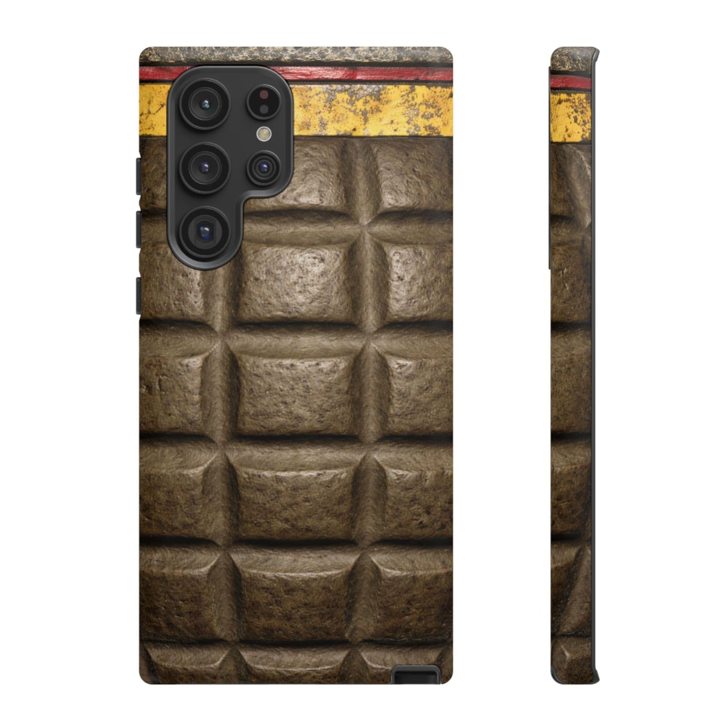 K-Factor Supply Co Mk 2 Pineapple Grenade Tough Android Case Samsung Galaxy S22 Ultra