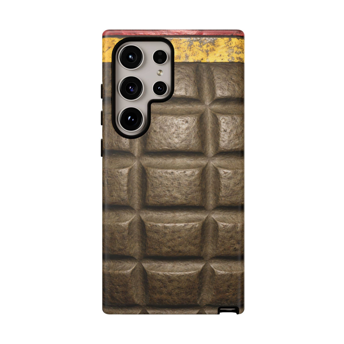 K-Factor Supply Co Mk 2 Pineapple Grenade Tough Android Case Samsung Galaxy S24 Ultra / Matte
