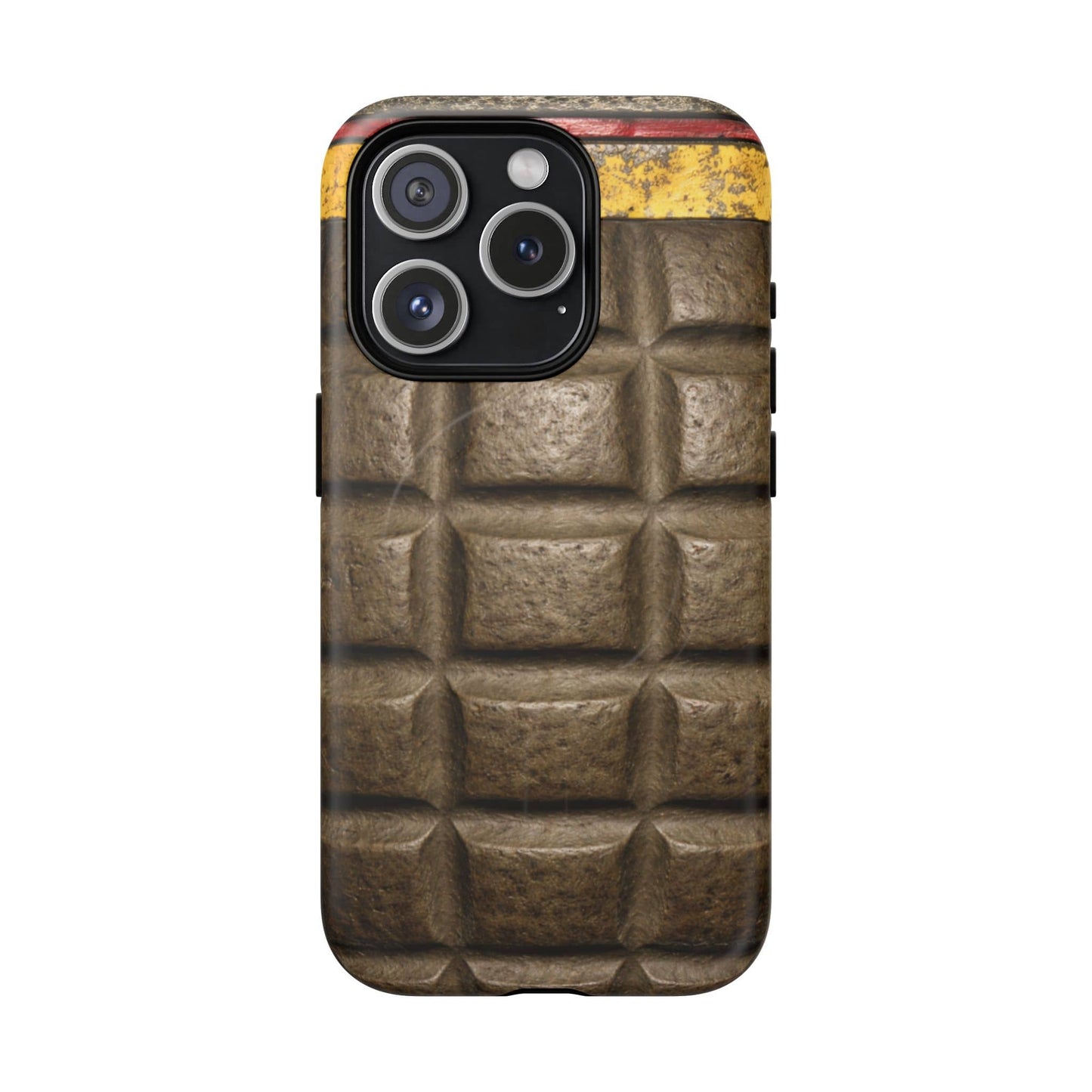 K-Factor Supply Co Mk 2 Pineapple Grenade Tough Magnetic iPhone Case iPhone 15 Pro