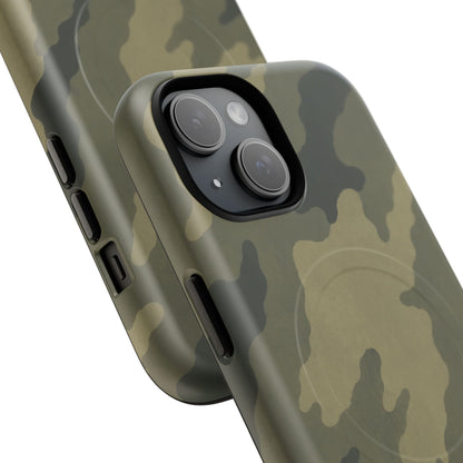 K-Factor Supply Co Moss SEA Camo Tough Magnetic iPhone Case